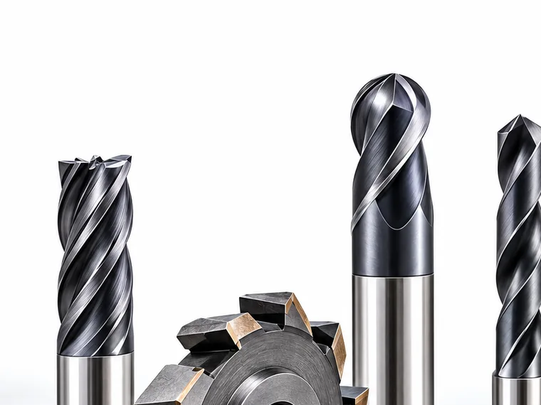 Illustrative arrangement of precision cutting tools